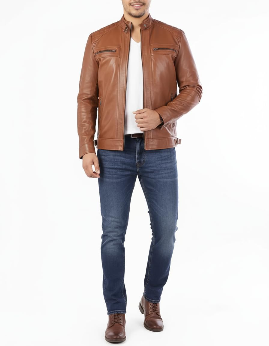 Burt Reynolds Smokey And The Bandit Genuine Leather Jacket