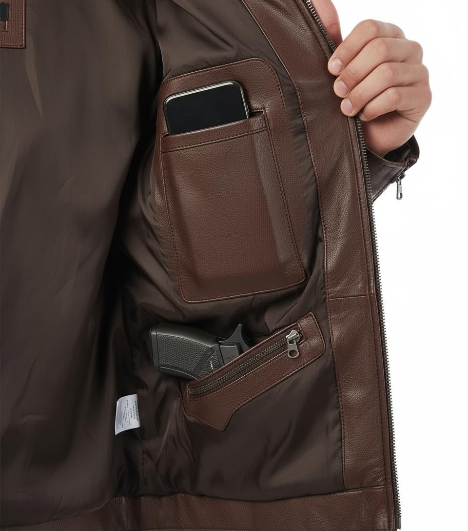 Burt Reynolds Smokey And The Bandit Genuine Leather Jacket