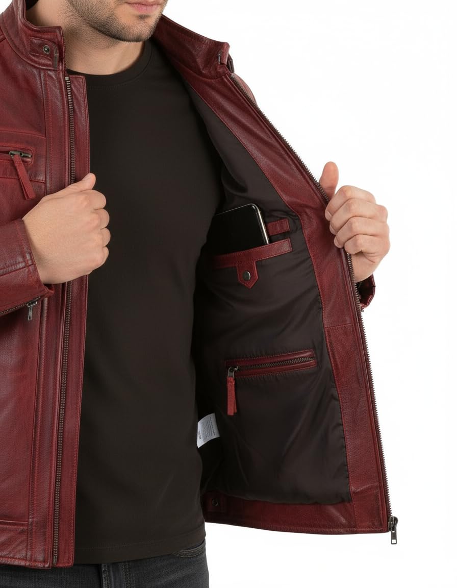 Burt Reynolds Smokey And The Bandit Genuine Leather Jacket