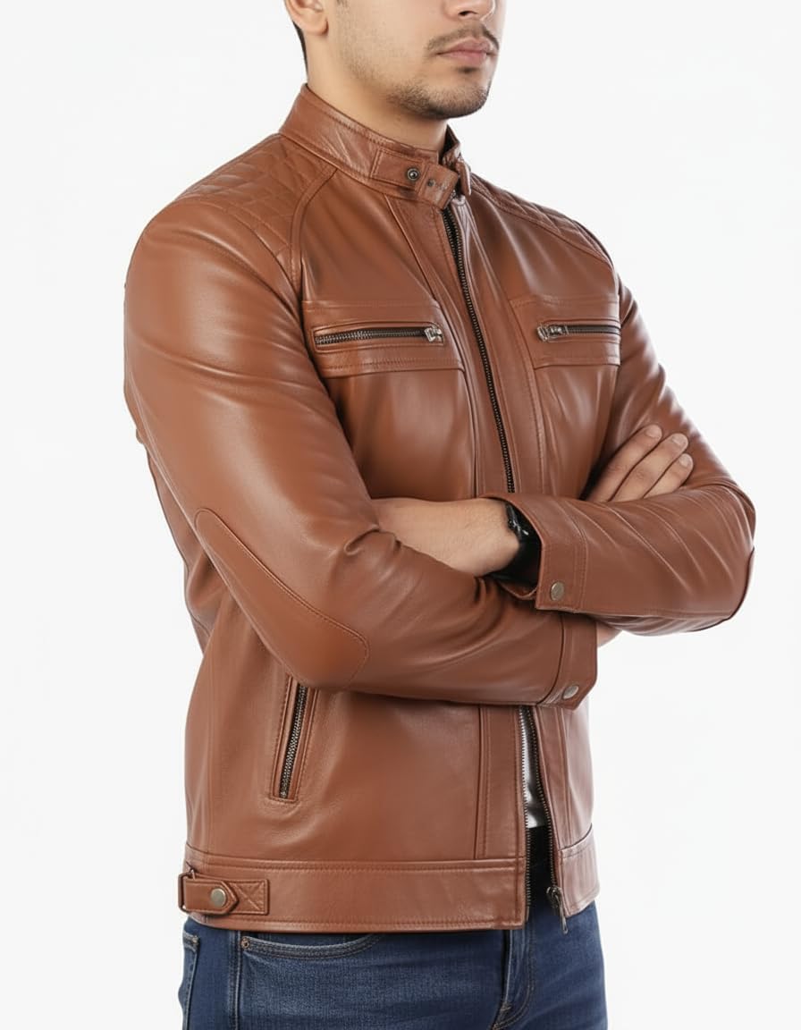 Burt Reynolds Smokey And The Bandit Genuine Leather Jacket