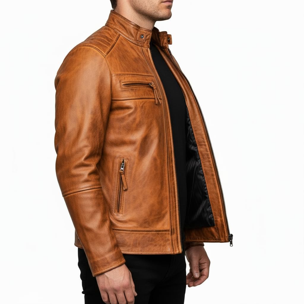 Burt Reynolds Smokey And The Bandit Genuine Leather Jacket