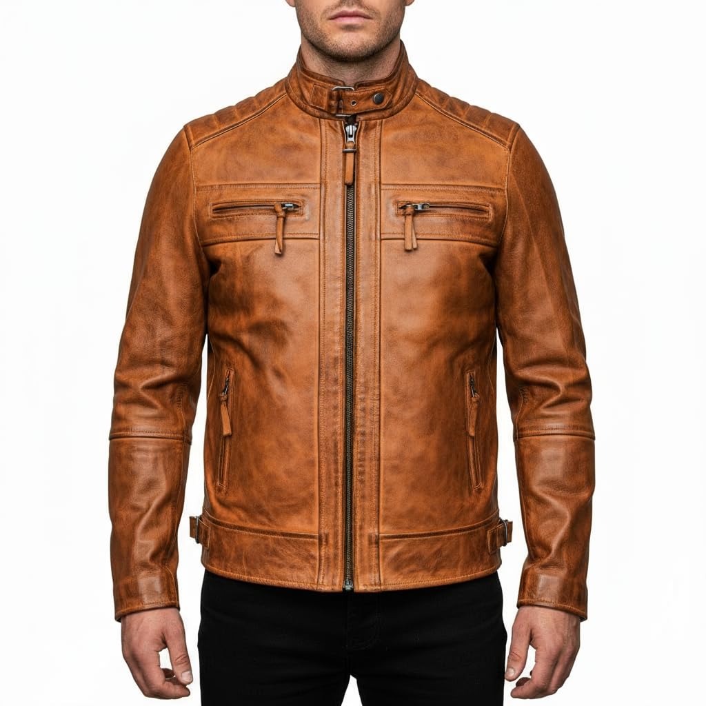 Burt Reynolds Smokey And The Bandit Genuine Leather Jacket