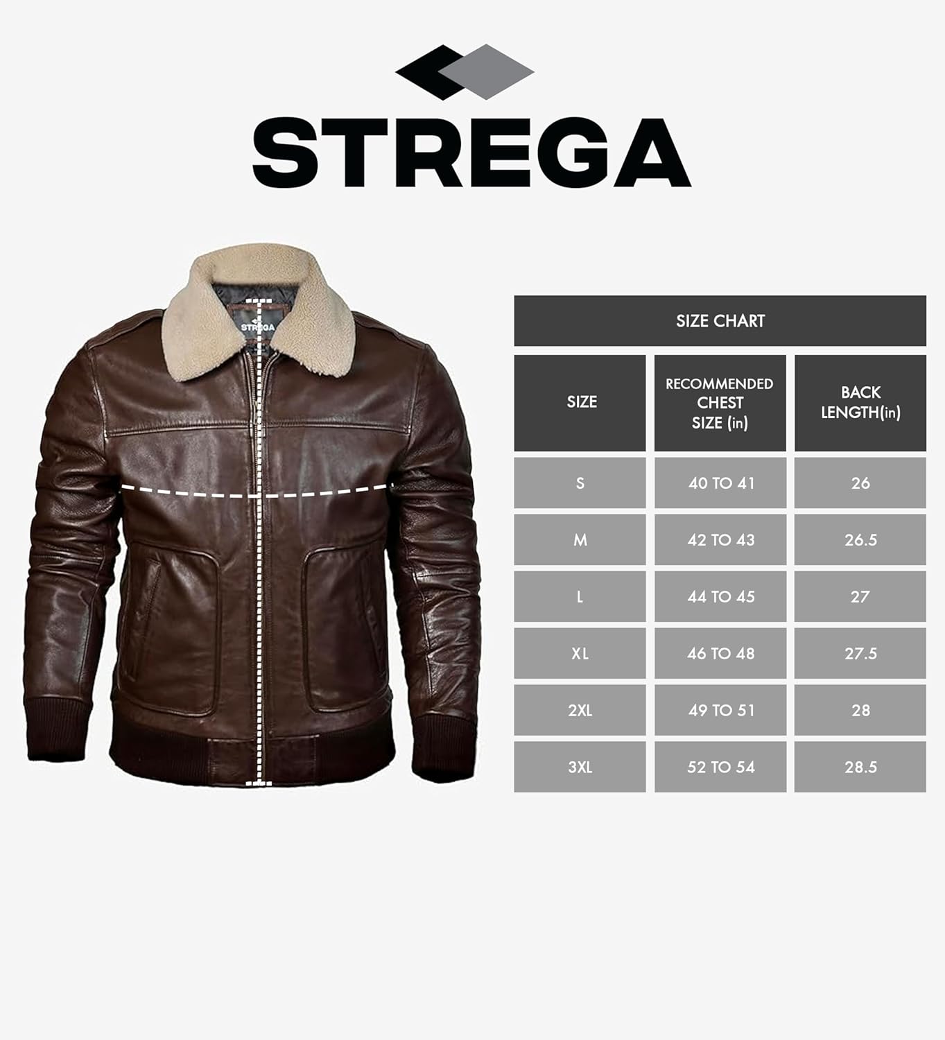Mens leather jacket Genuine Lambskin