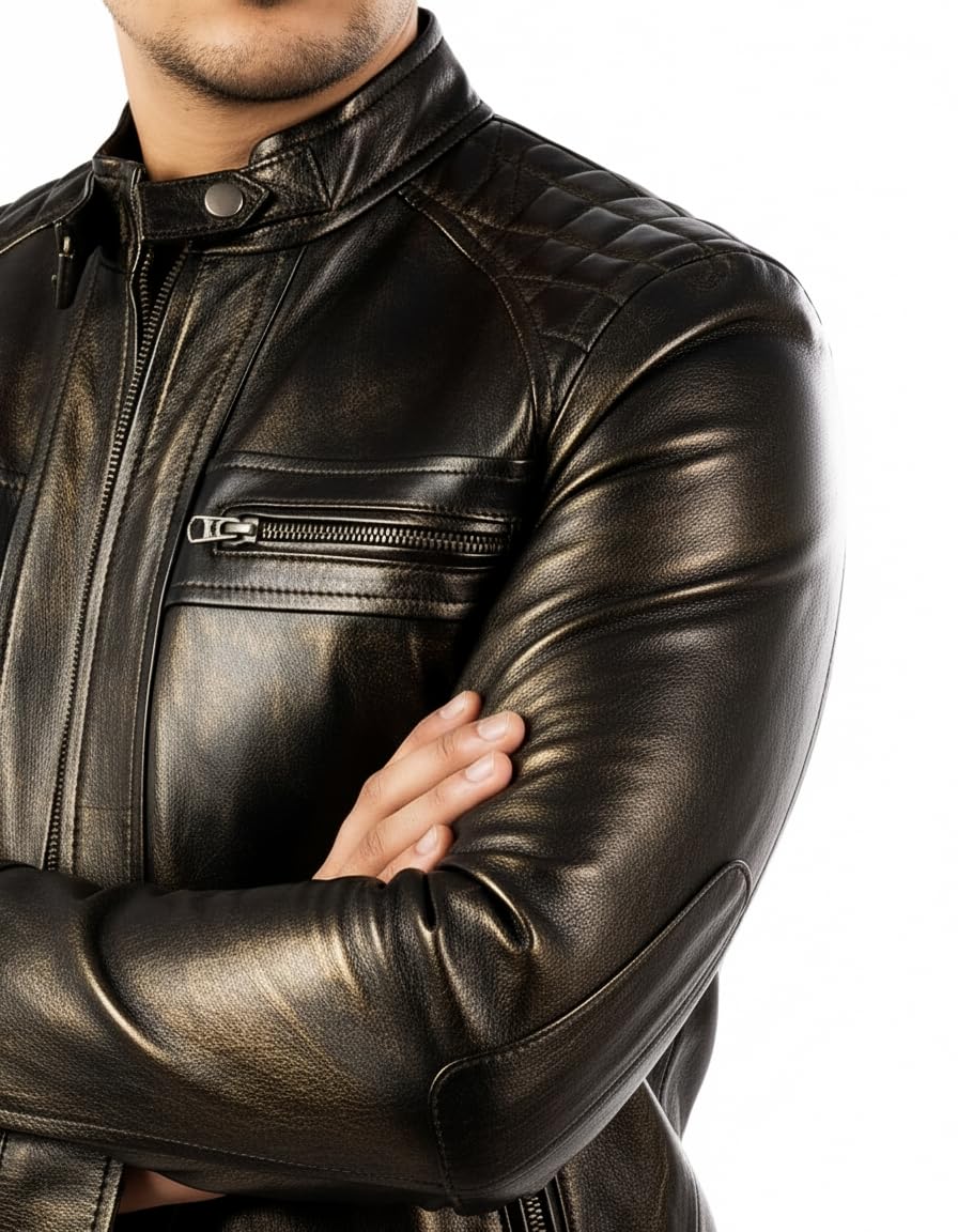 Burt Reynolds Smokey And The Bandit Genuine Leather Jacket