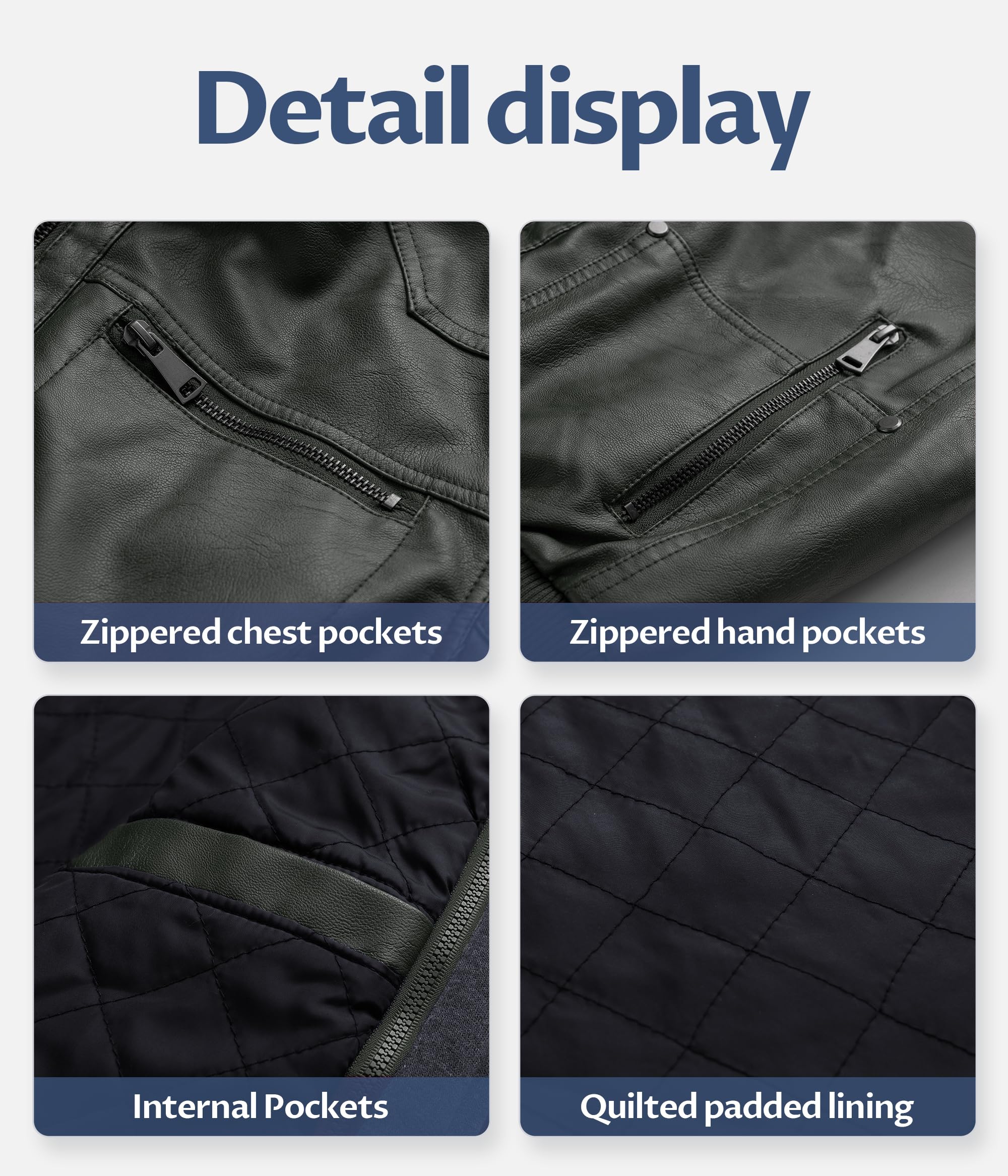 Men's Genuine Leather Jacket Vintage