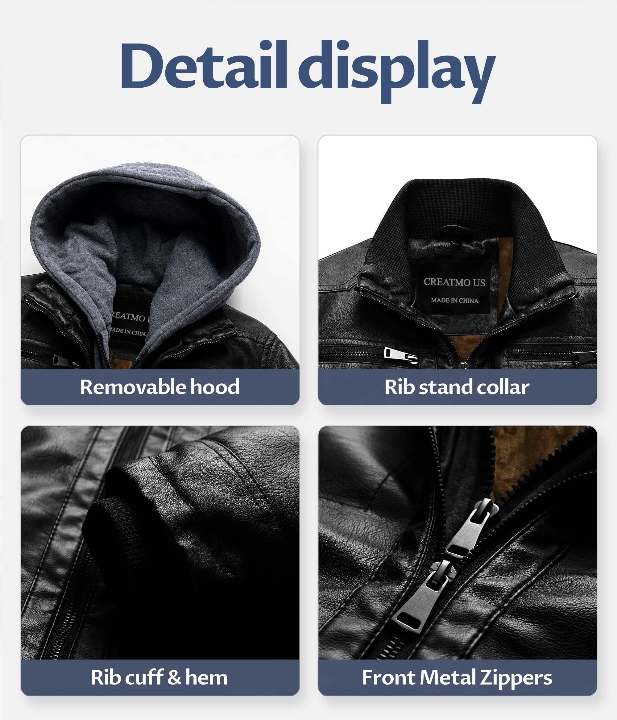 Men's Genuine Leather Jacket Vintage