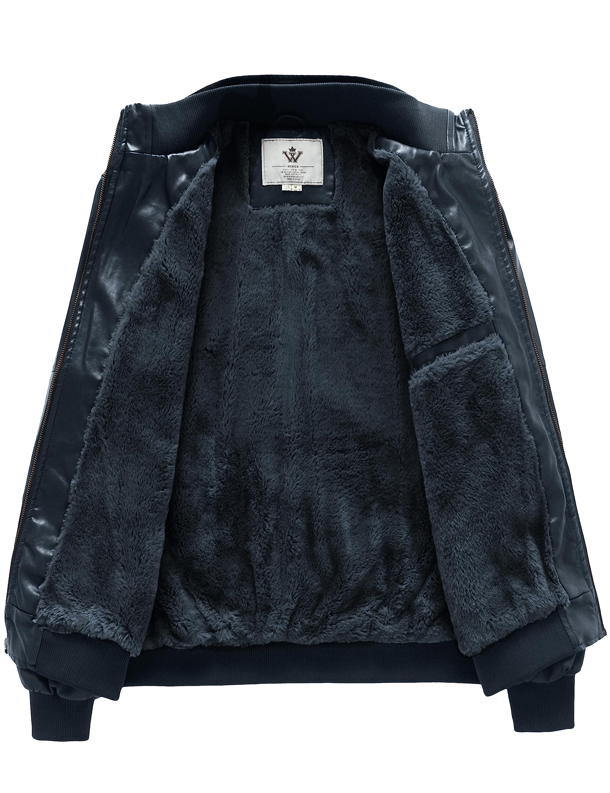 Men's Genuine Leather Jacket Slim Fit Motorcyle Coat Brown