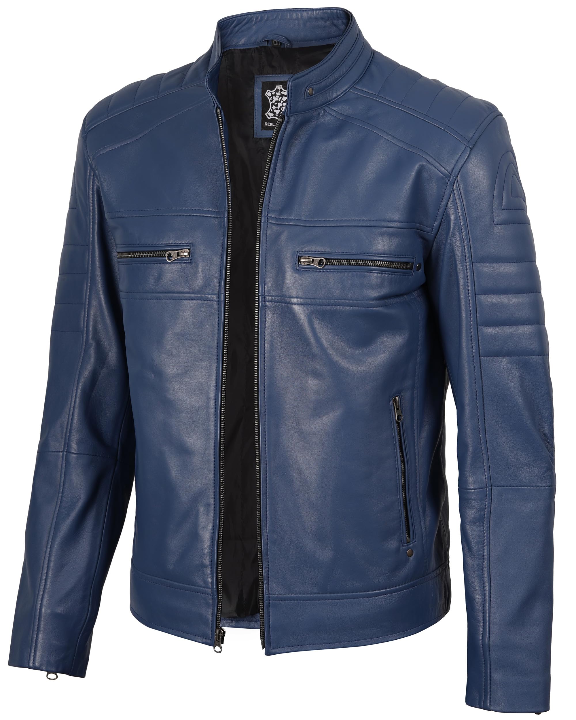 Blingsoul Real Lambskin Men's Genuine Leather Jackets