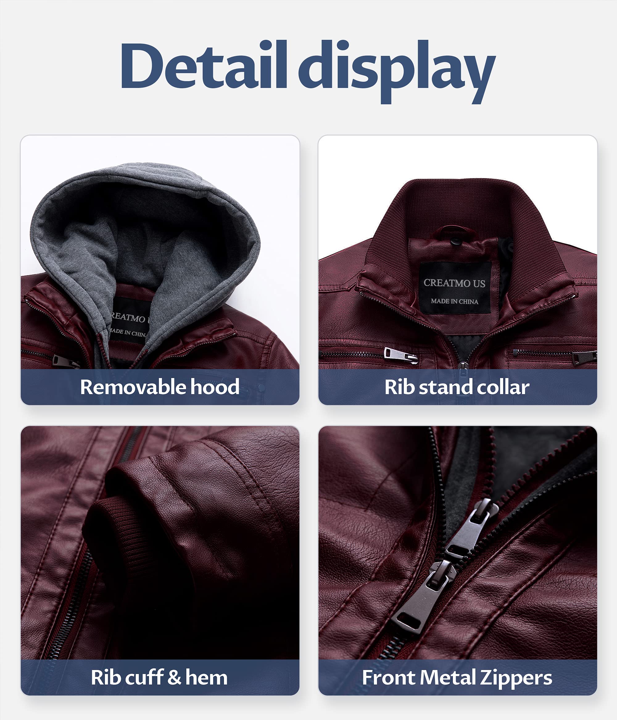 Men's Genuine Leather Jacket Vintage