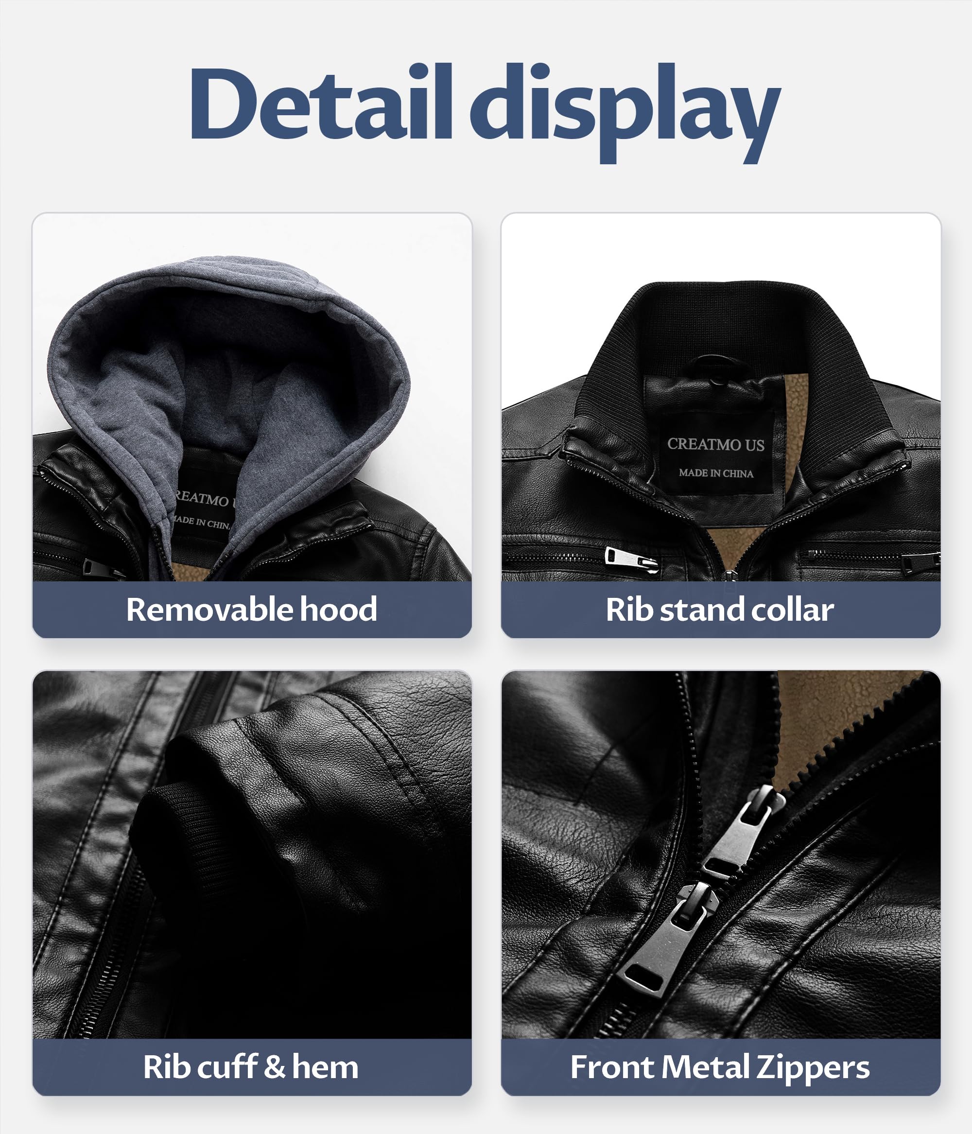 Men's Genuine Leather Jacket Vintage