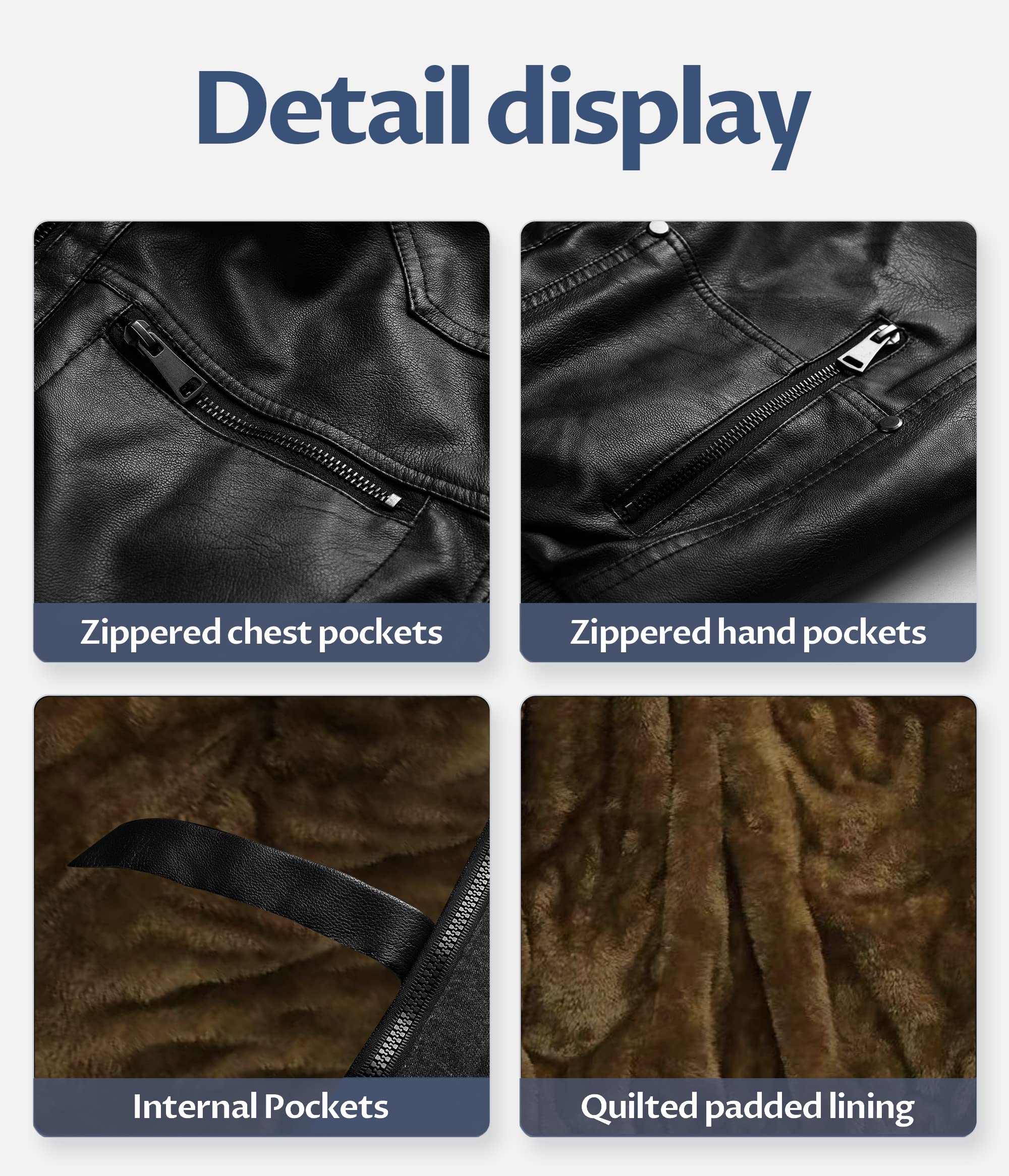 Men's Genuine Leather Jacket Vintage