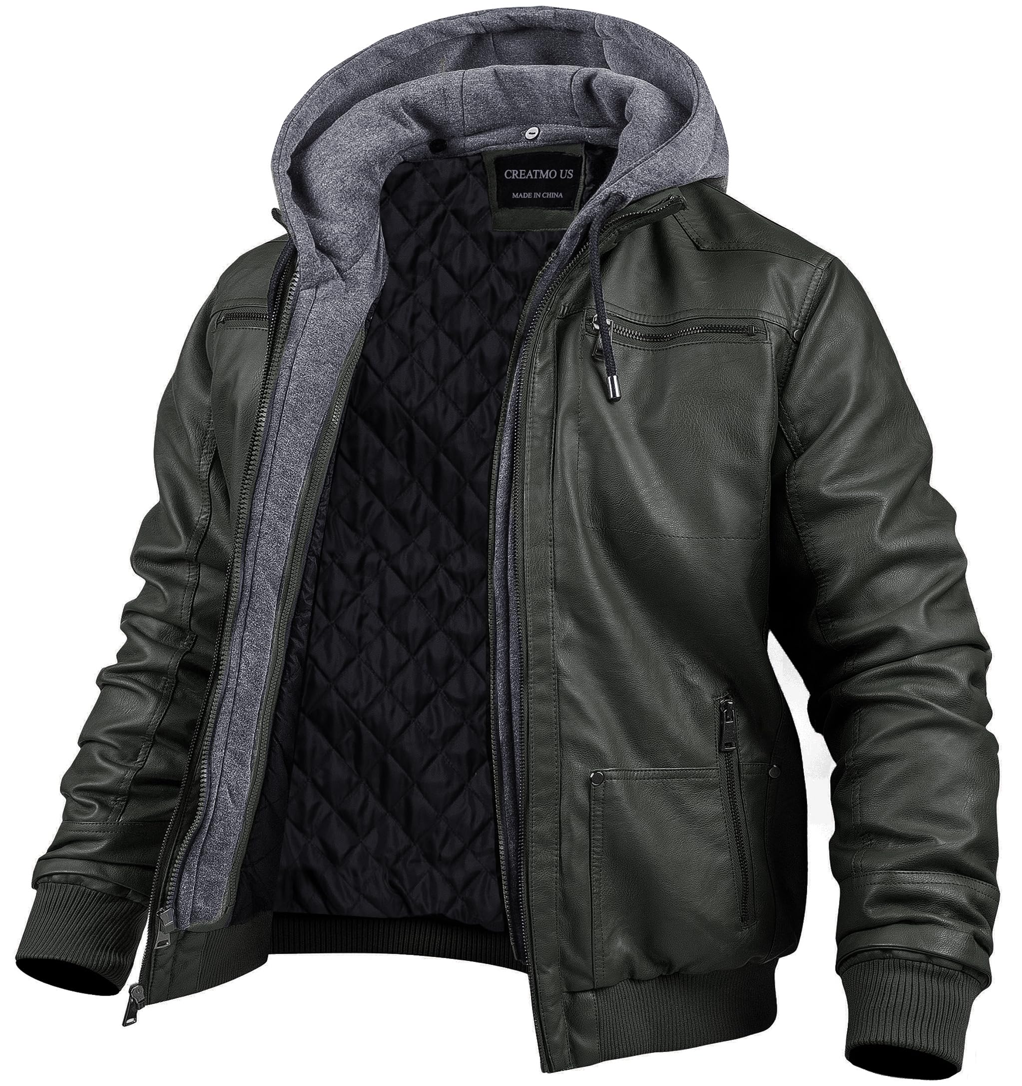 Men's Genuine Leather Jacket Vintage