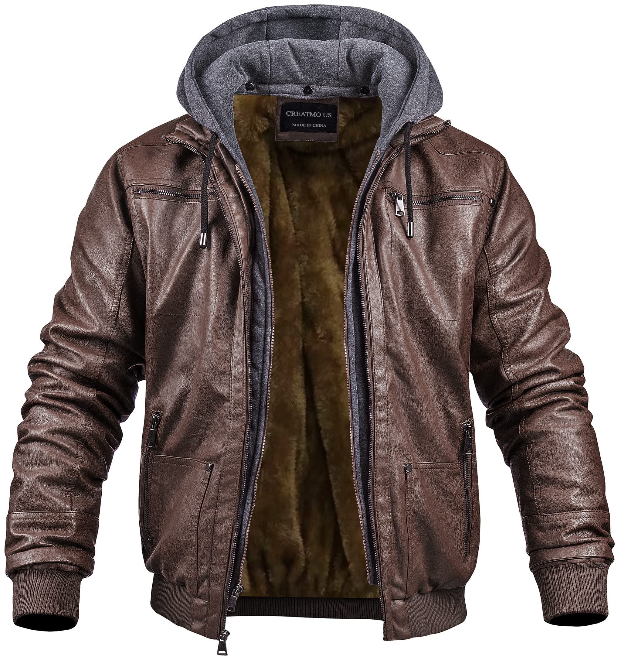 Men's Genuine Leather Jacket Vintage