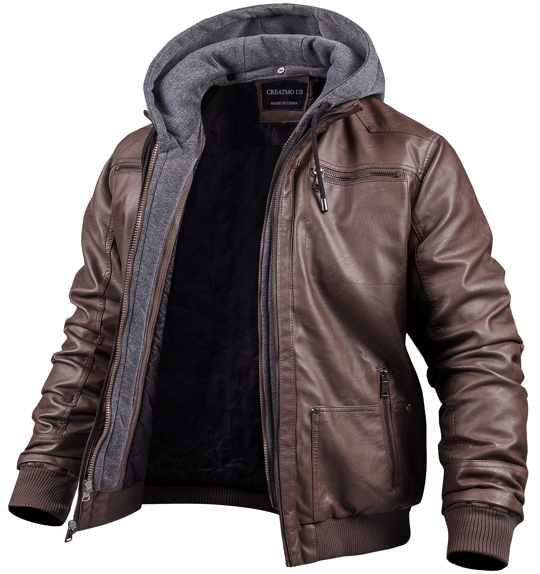 Men's Genuine Leather Jacket Vintage