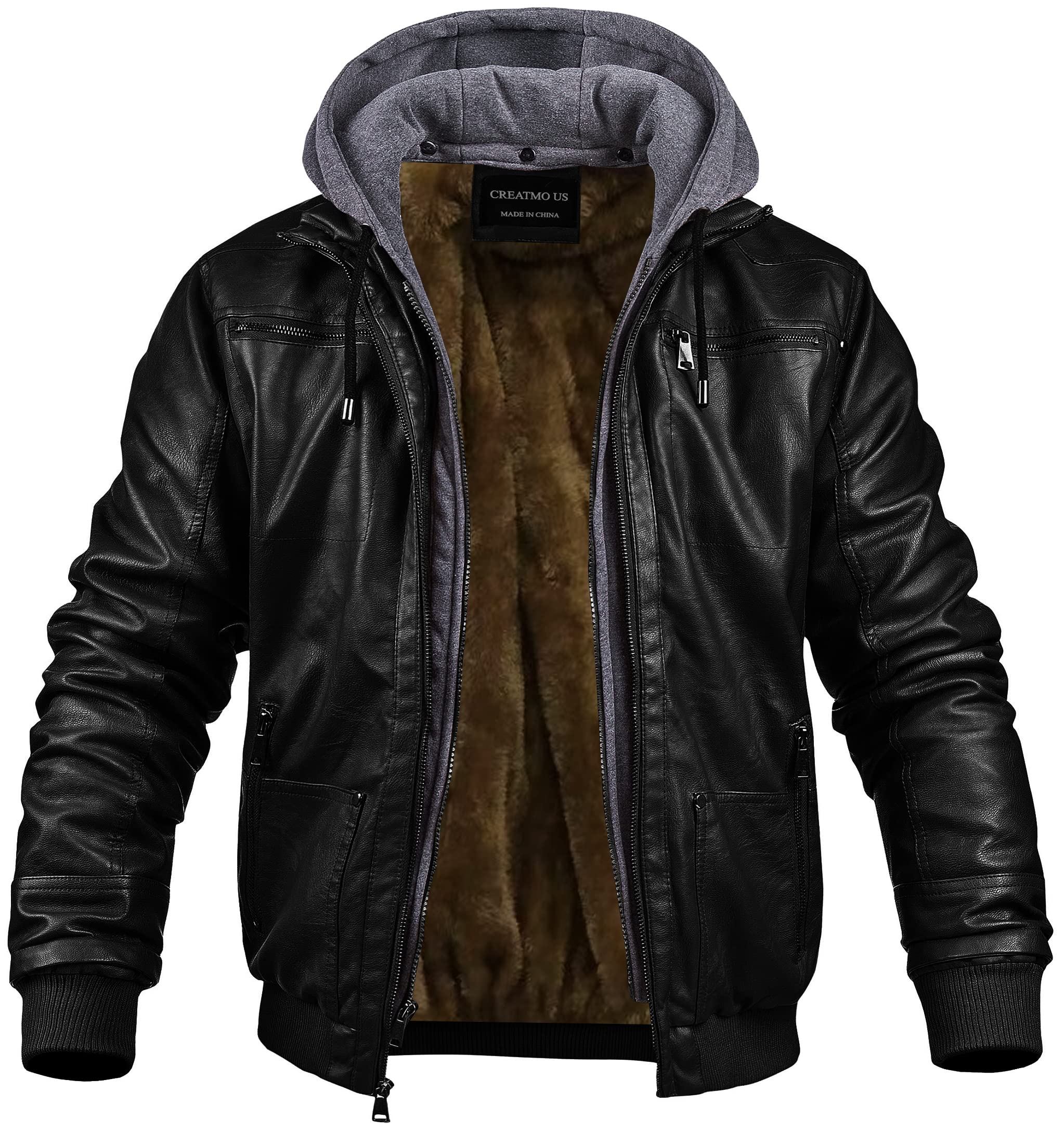 Men's Genuine Leather Jacket Vintage