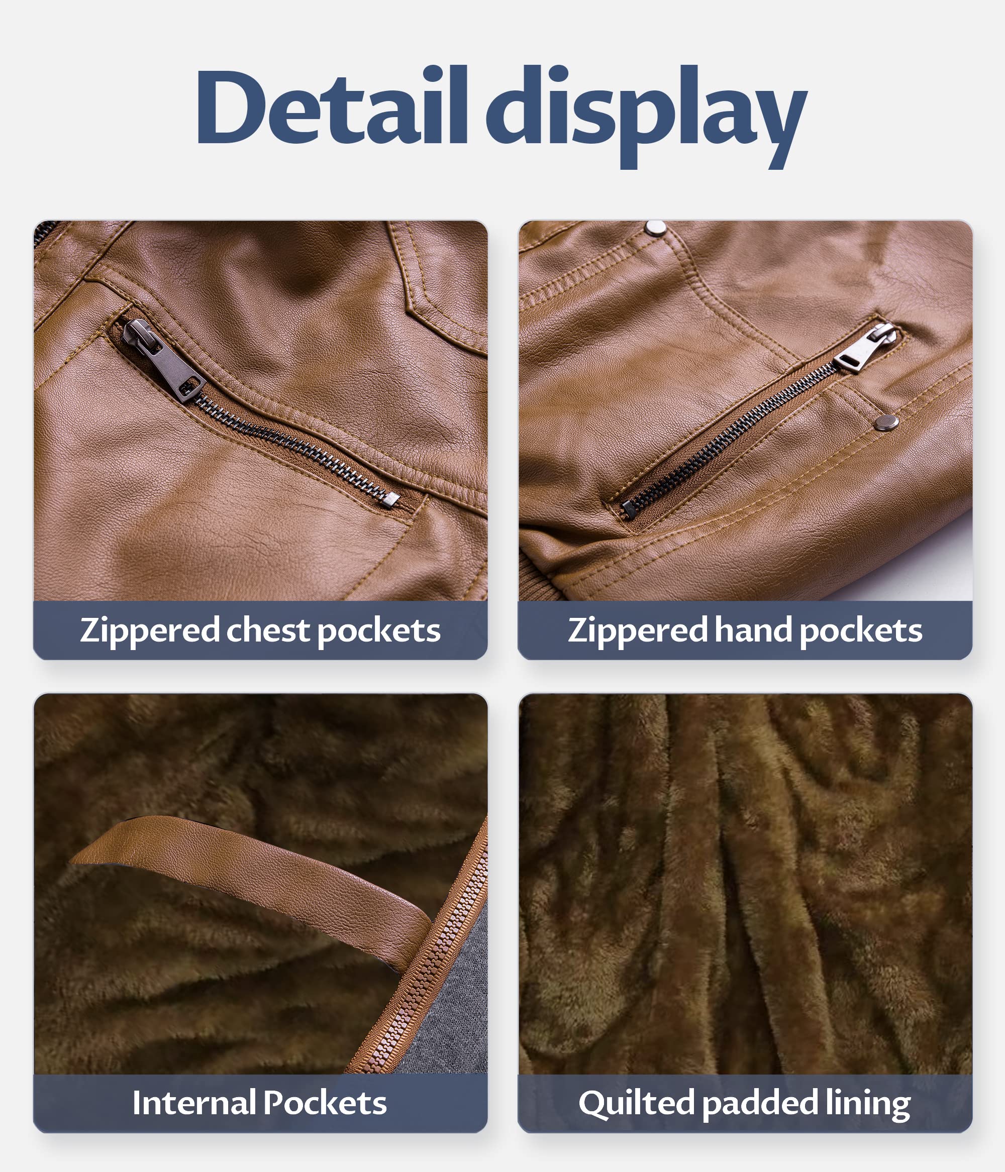 Men's Genuine Leather Jacket Vintage