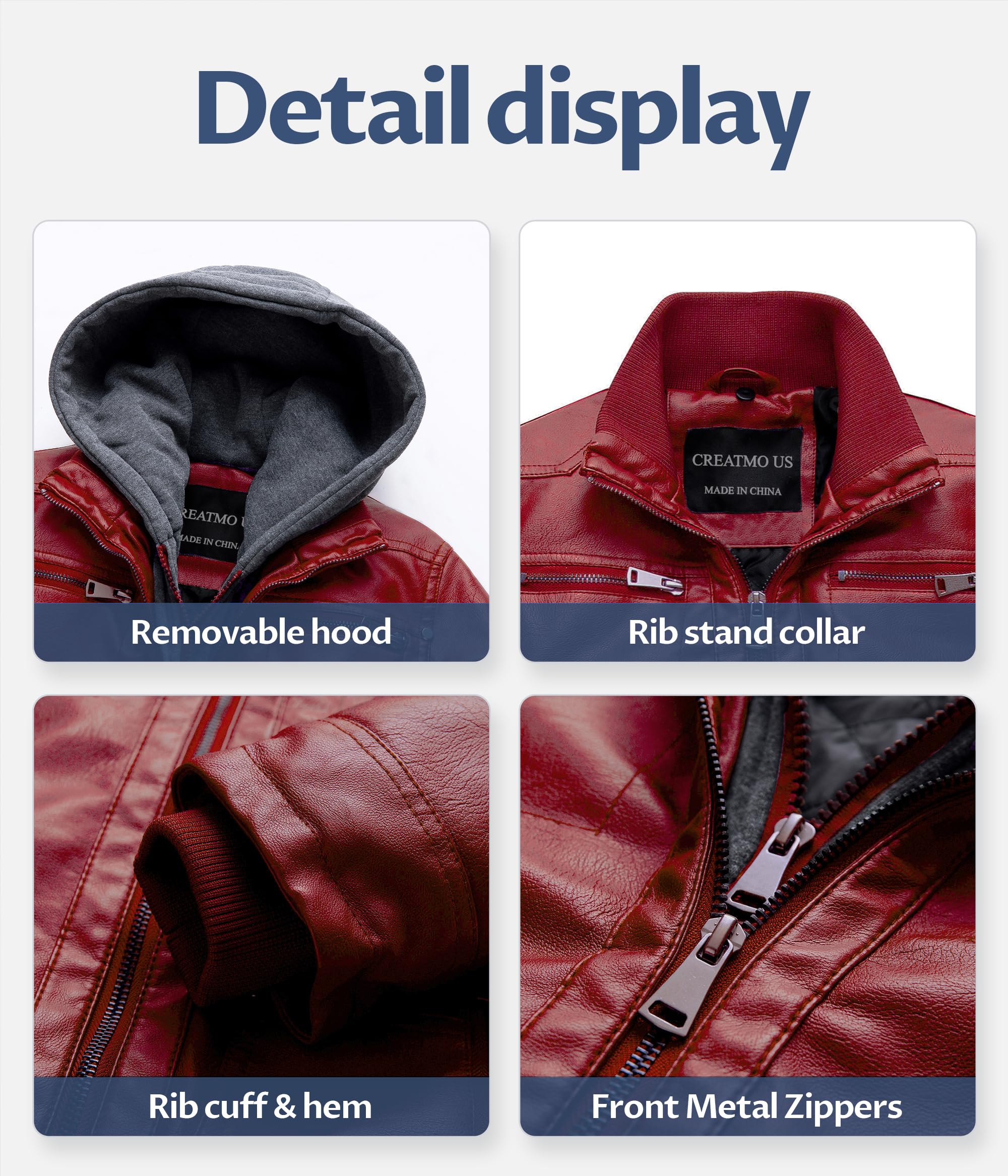 Men's Genuine Leather Jacket Vintage