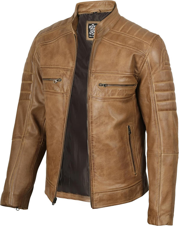 Blingsoul Real Lambskin Men's Genuine Leather Jackets
