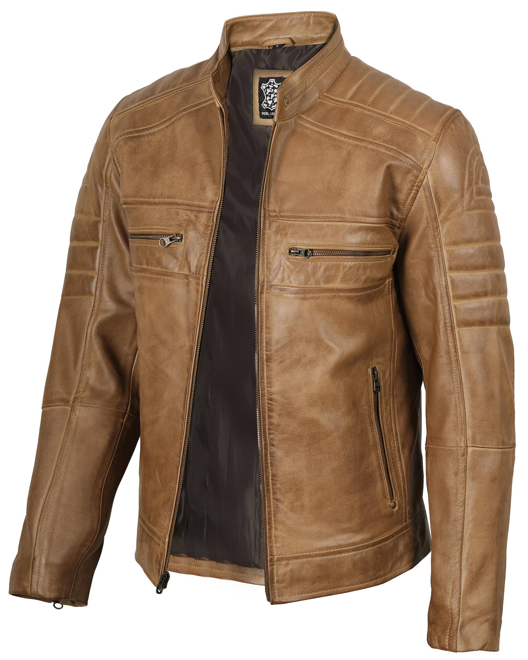 Blingsoul Real Lambskin Men's Genuine Leather Jackets