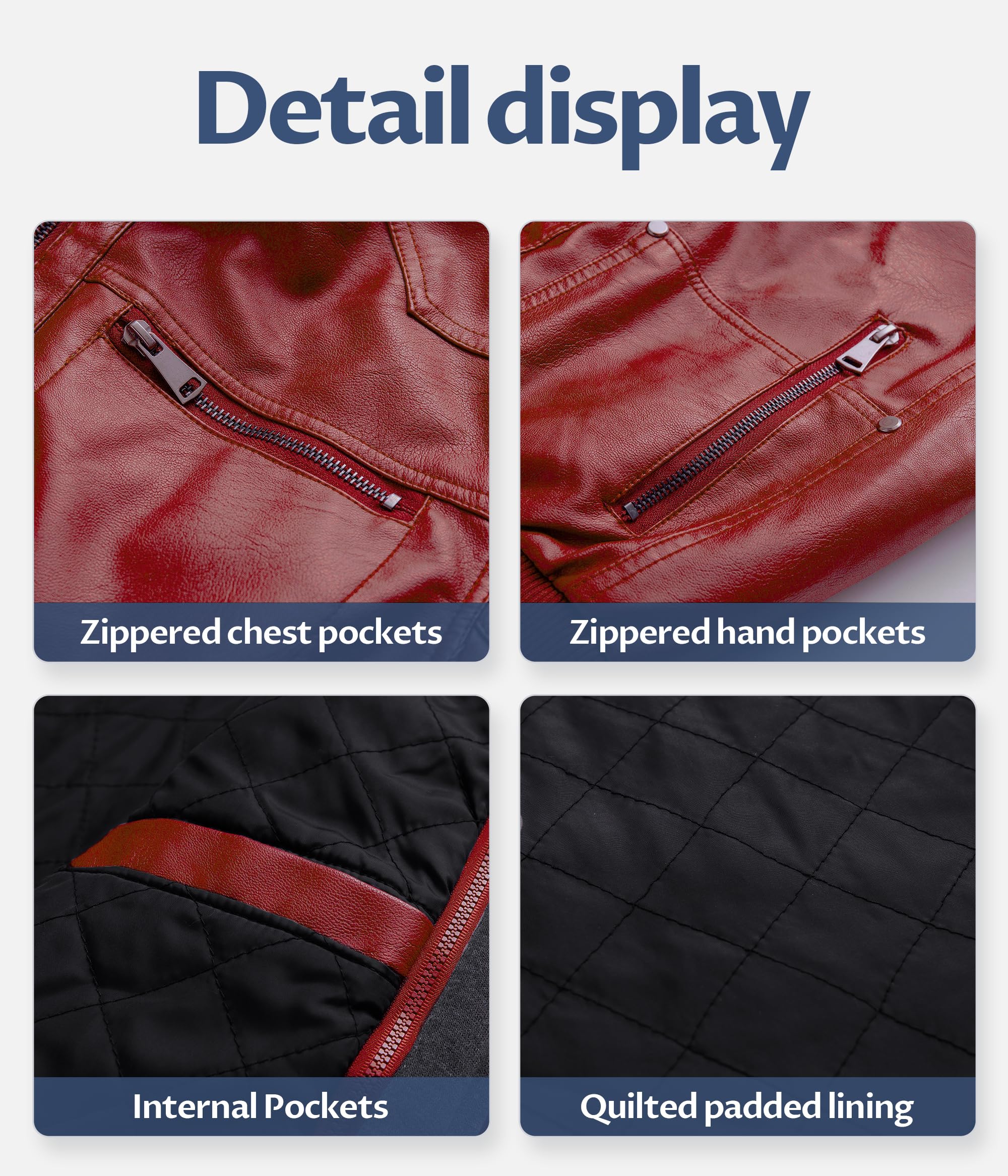 Men's Genuine Leather Jacket Vintage