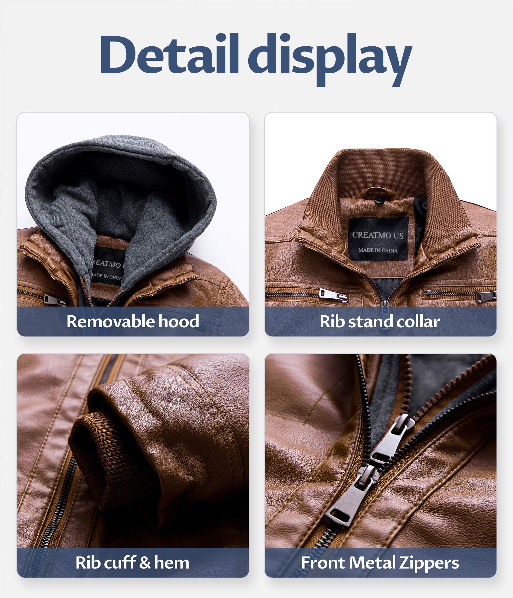 Men's Genuine Leather Jacket Vintage