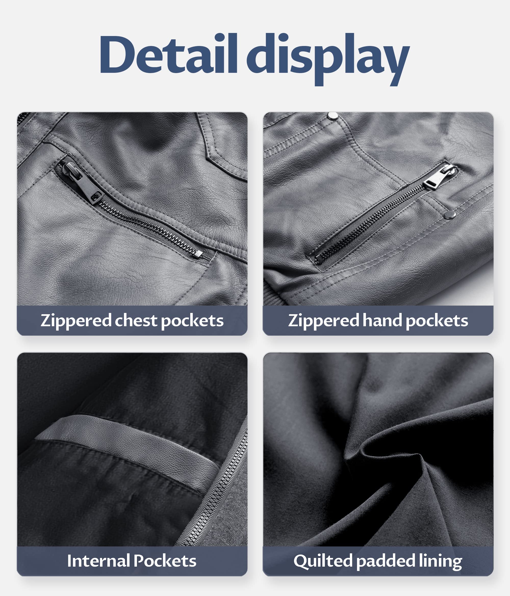 Men's Genuine Leather Jacket Vintage