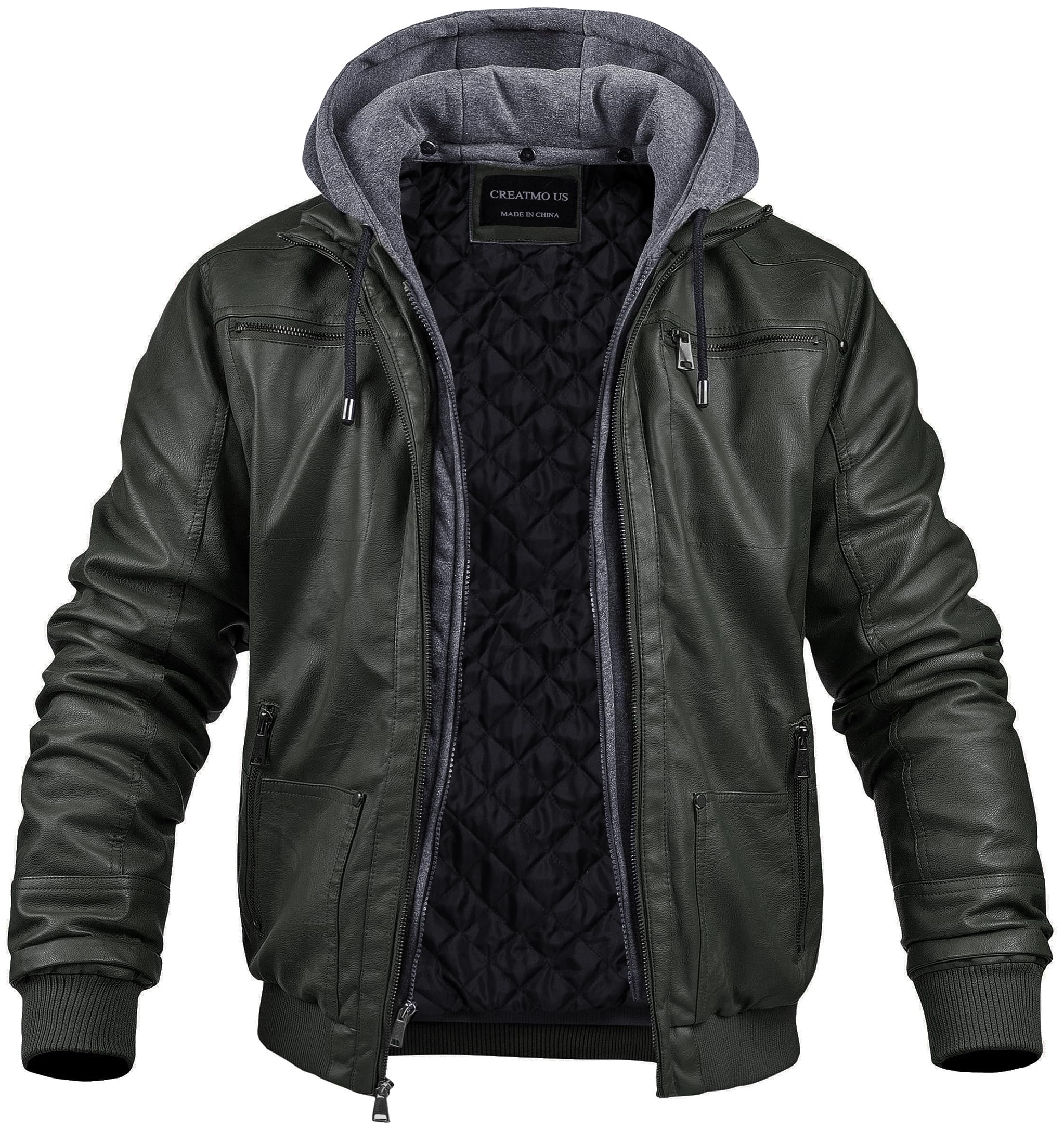 Men's Genuine Leather Jacket Vintage