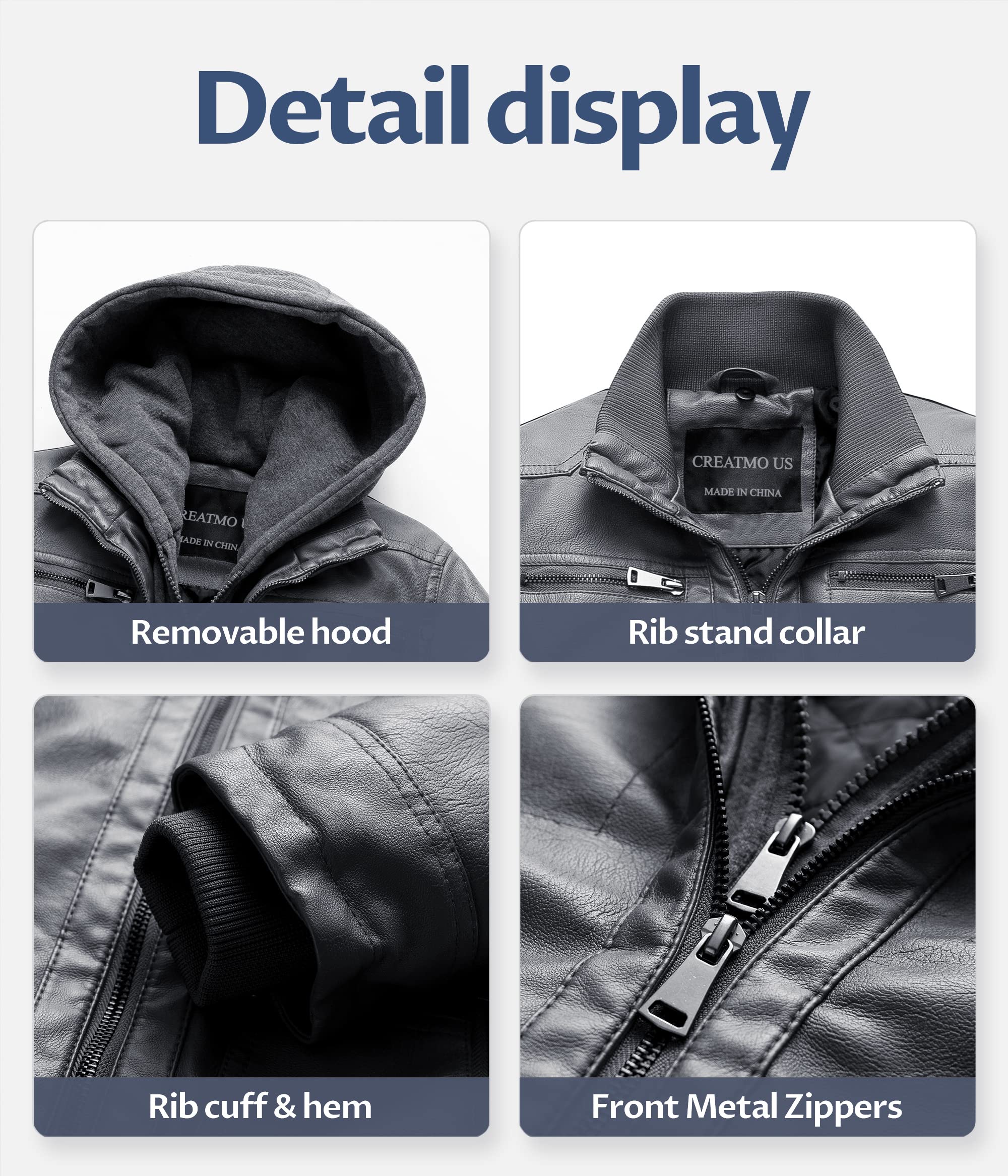 Men's Genuine Leather Jacket Vintage