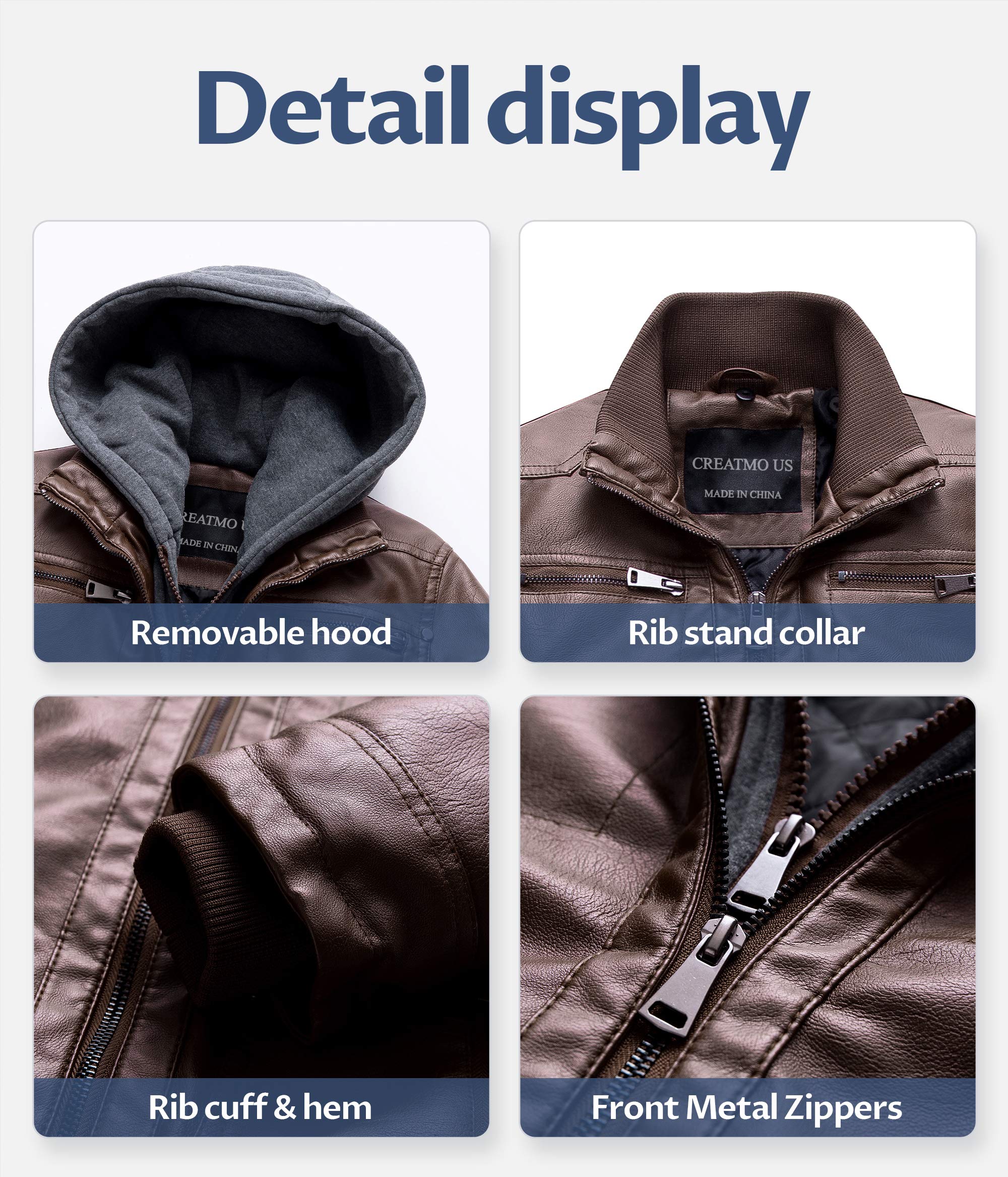 Men's Genuine Leather Jacket Vintage