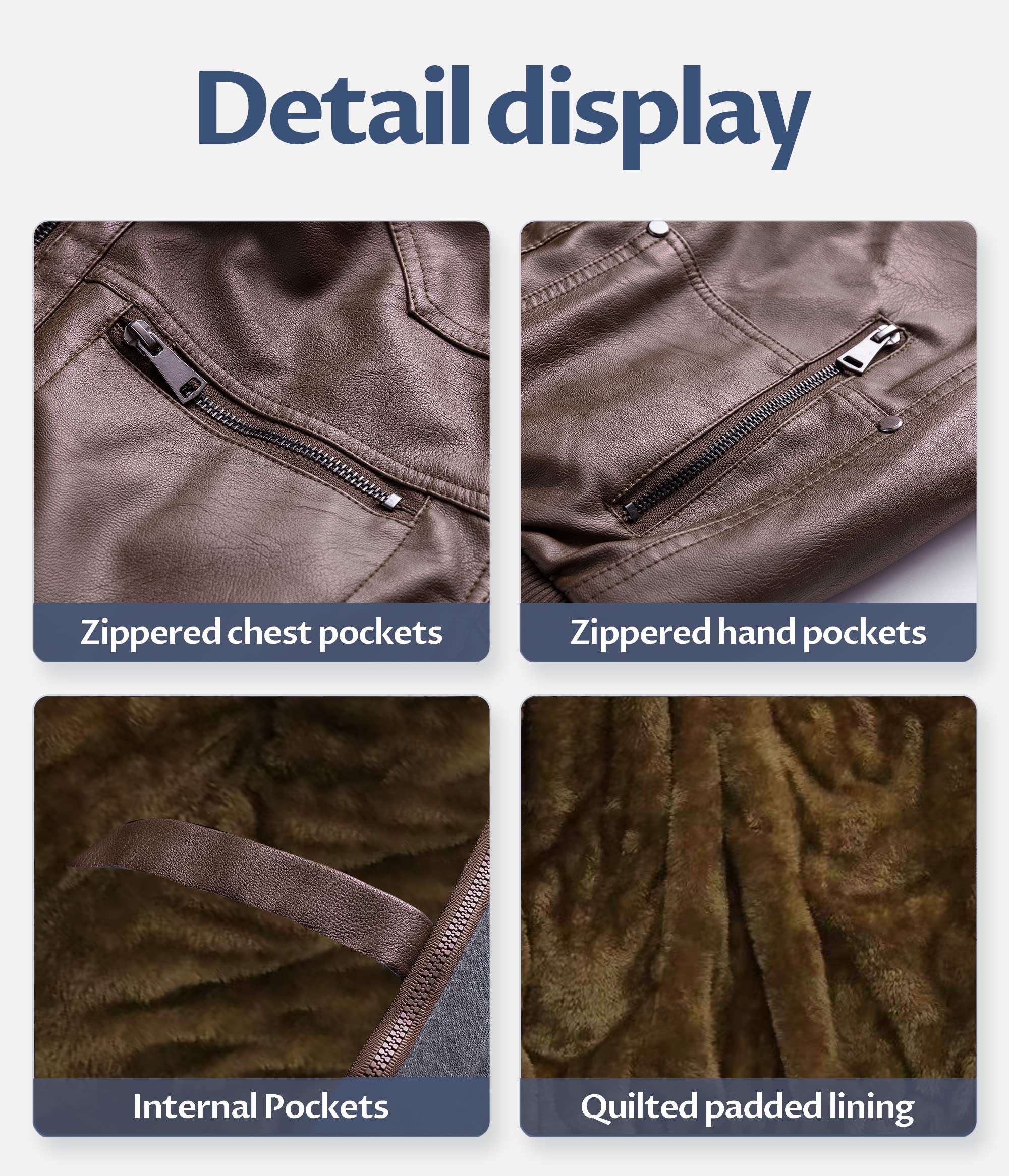 Men's Genuine Leather Jacket Vintage