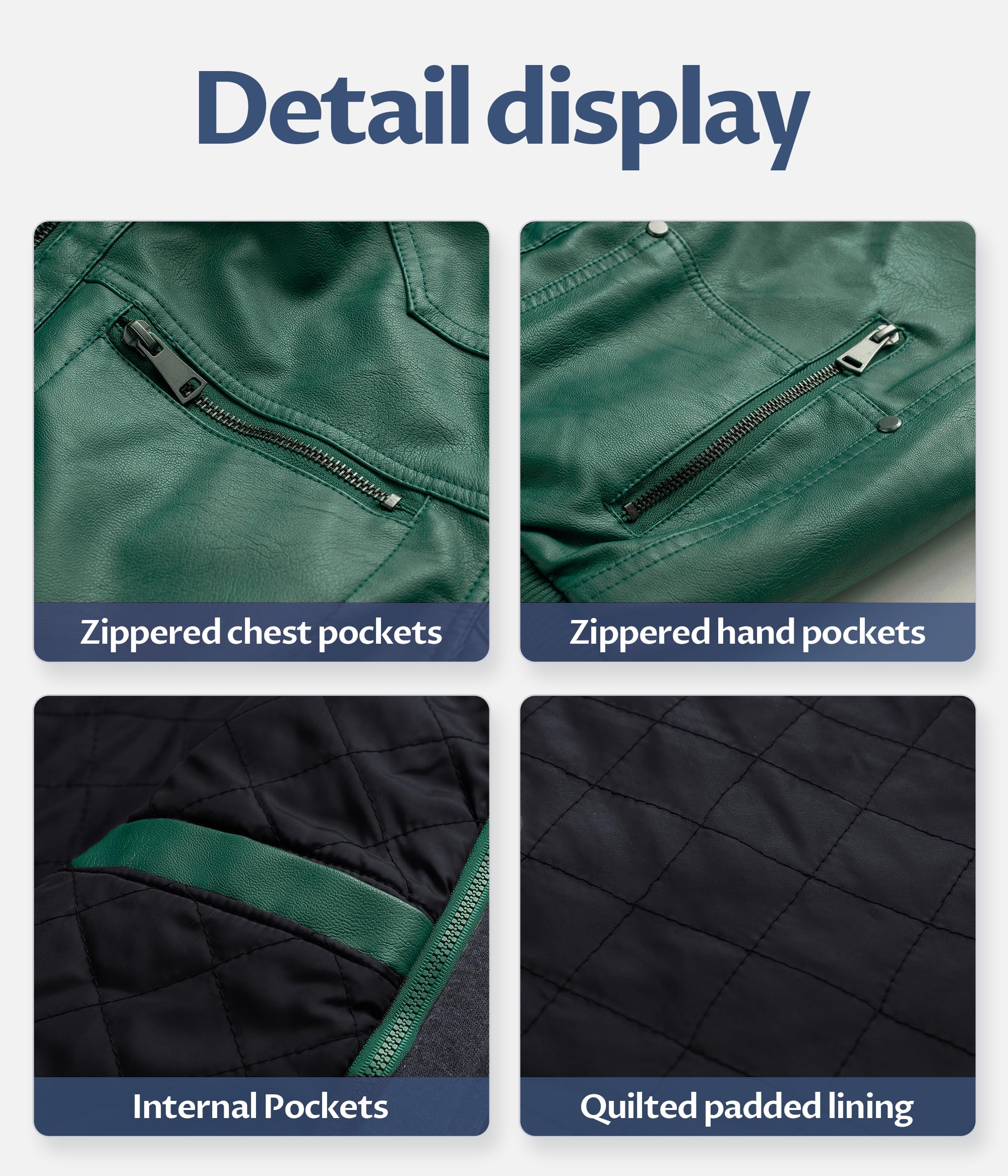 Men's Genuine Leather Jacket Vintage