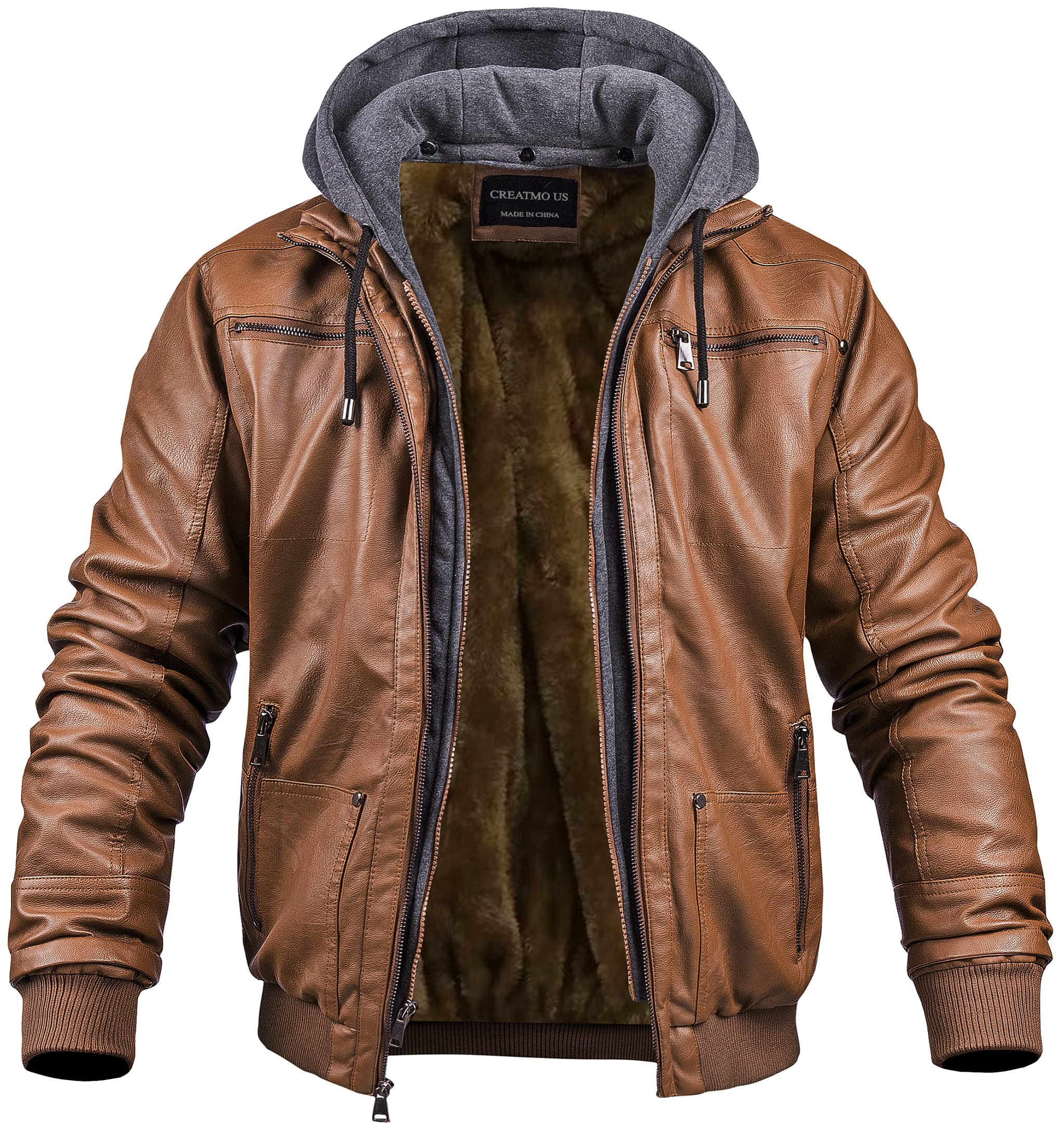 Men's Genuine Leather Jacket Vintage