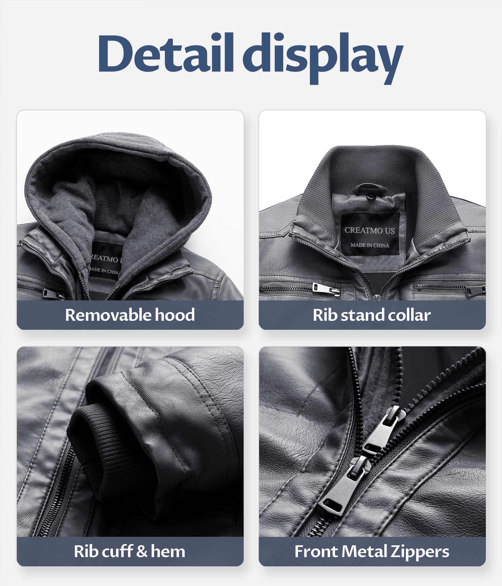 Men's Genuine Leather Jacket Vintage