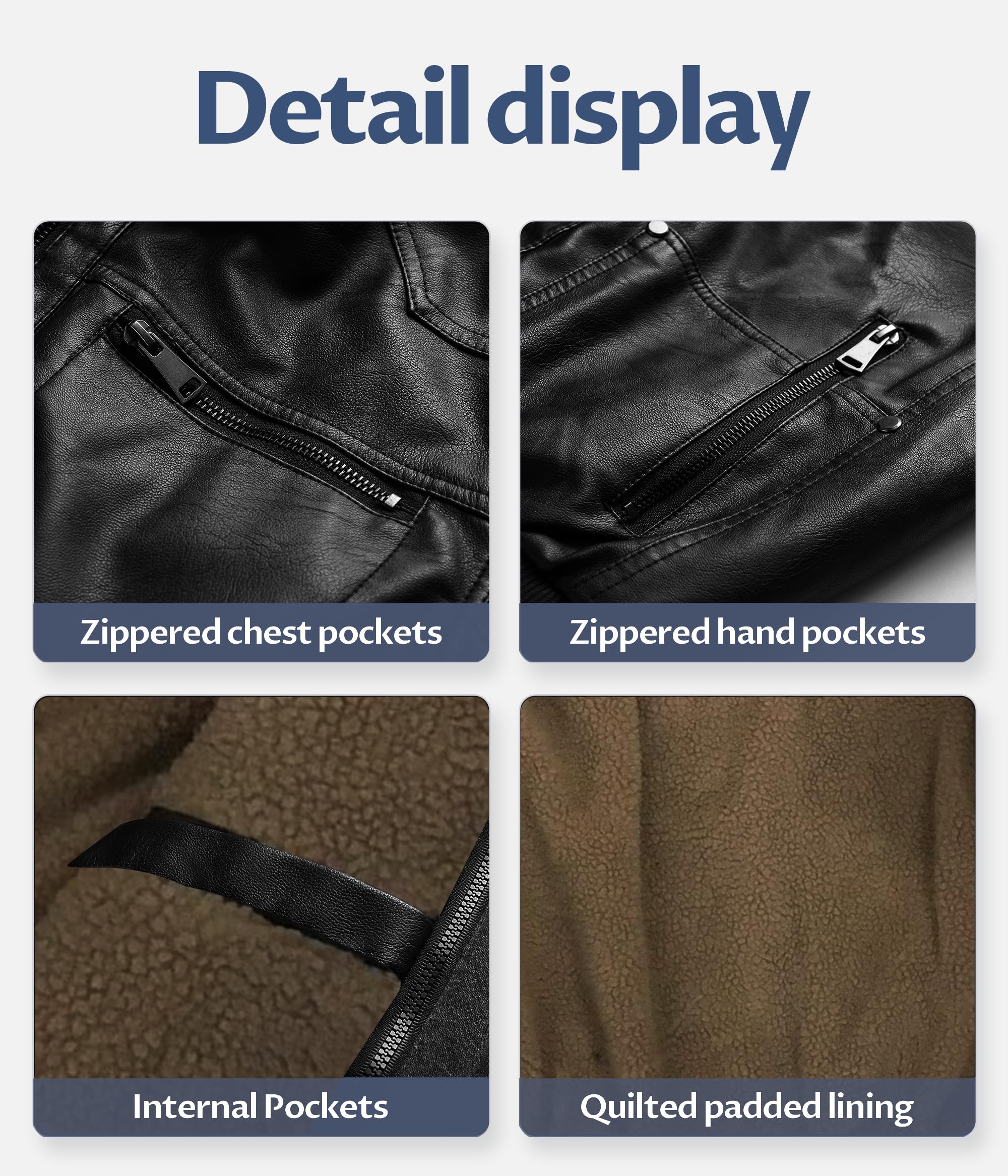 Men's Genuine Leather Jacket Vintage