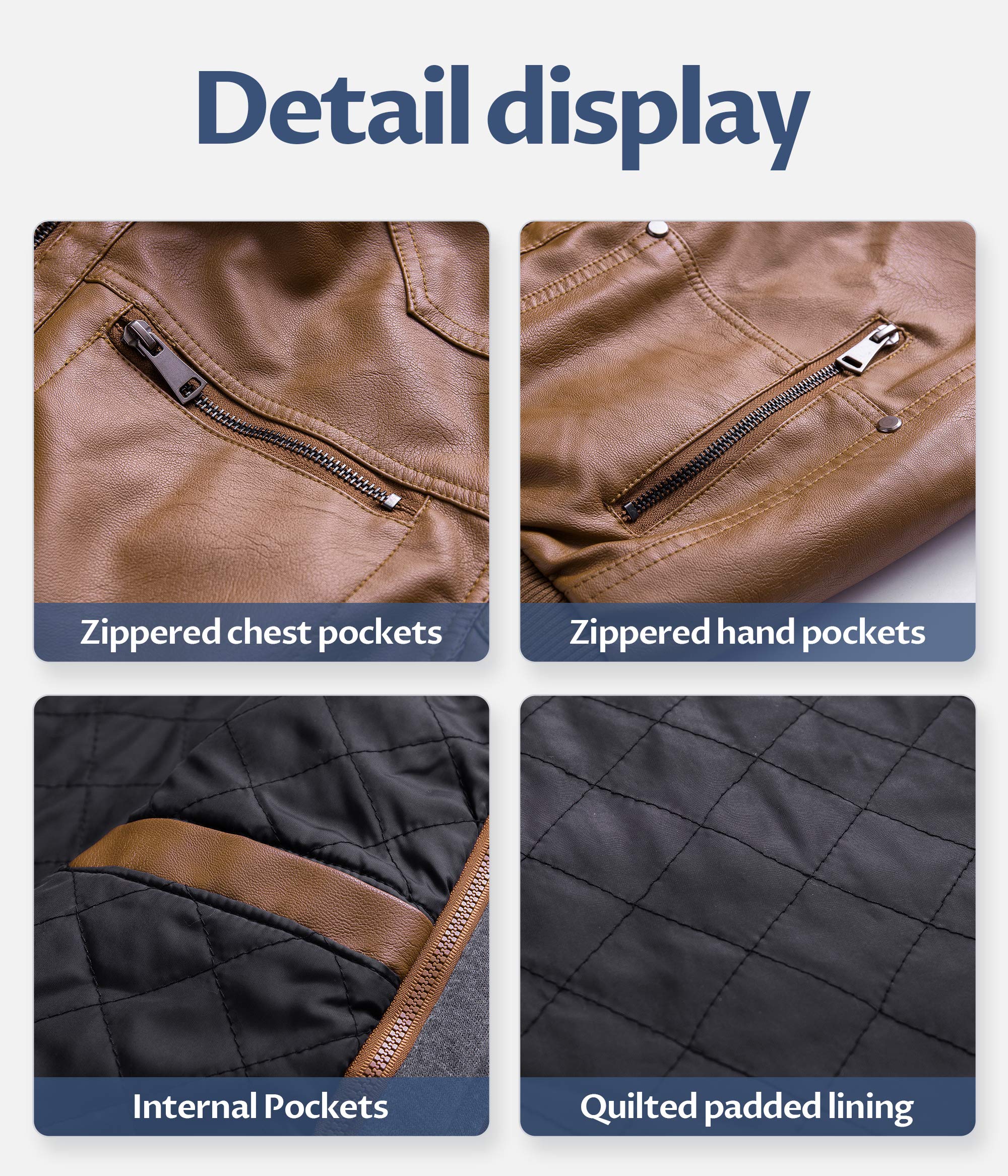 Men's Genuine Leather Jacket Vintage