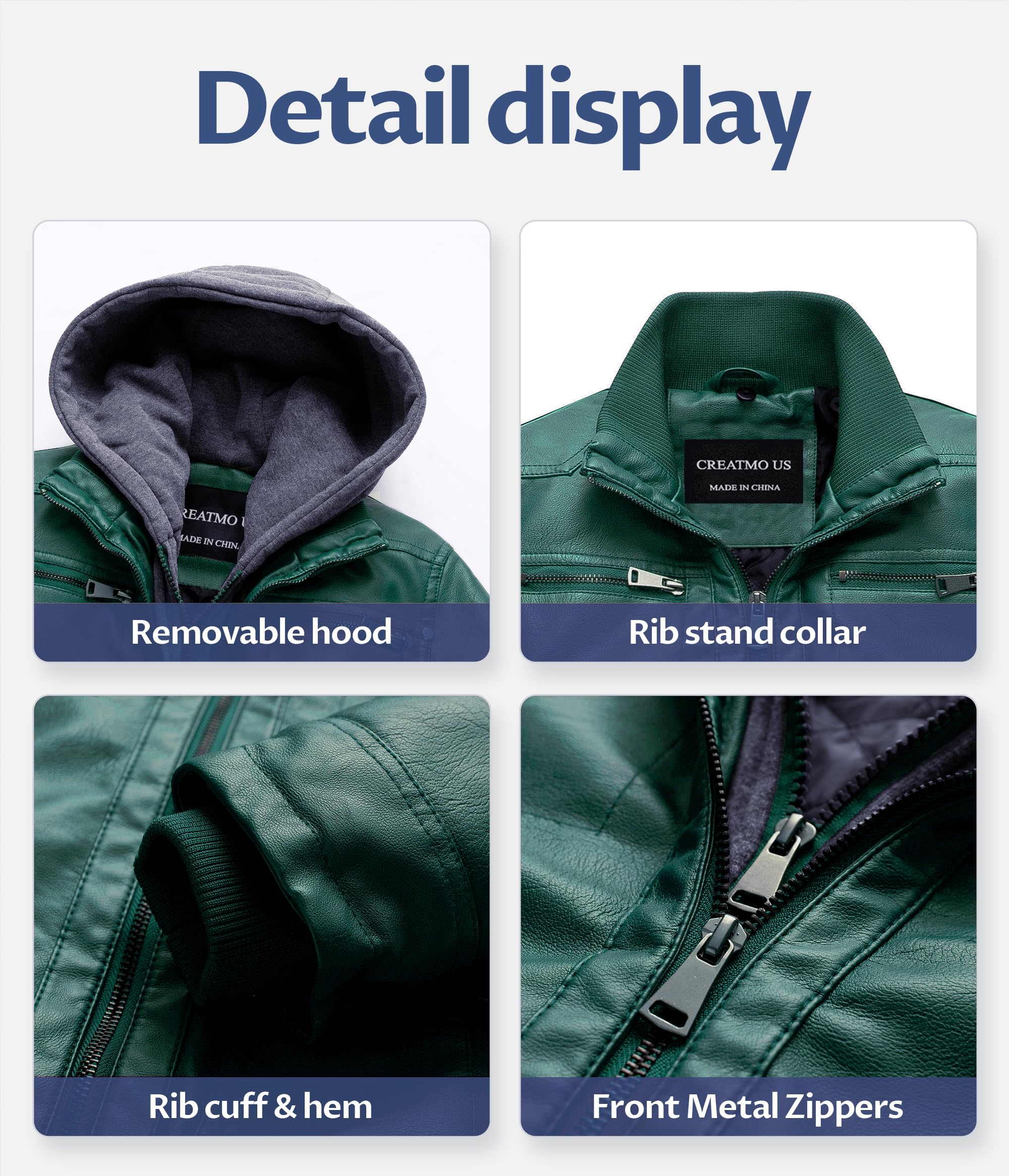 Men's Genuine Leather Jacket Vintage